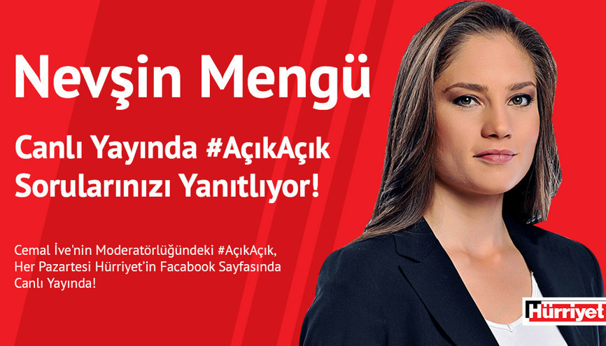 Nevşin Mengü canlı yayında #AçıkAçık sorularınızı yanıtlıyor
