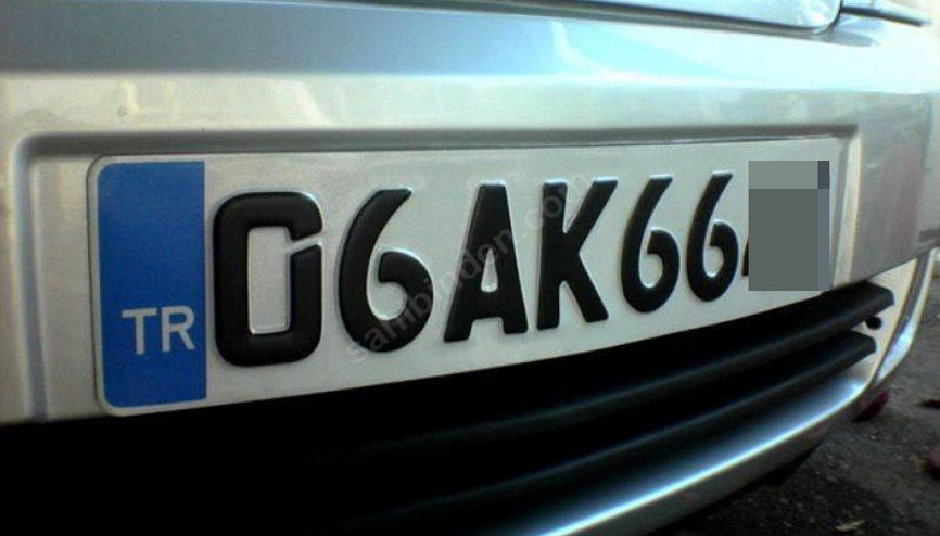 Sahte plakaya 10 bin TL ceza