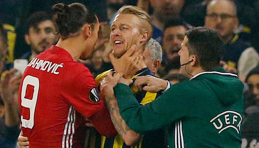 İbrahimovic şimdi yandı