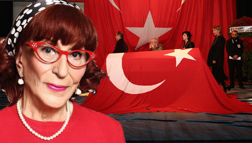 Türk tiyatrosunun usta ismi Gönül Ülkü Özcan son yolculuğuna uğurlandı