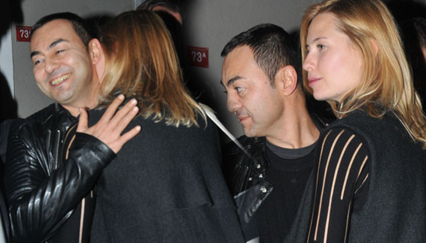 Serdar Ortaç ile Chloe Loughnanın romantik anları