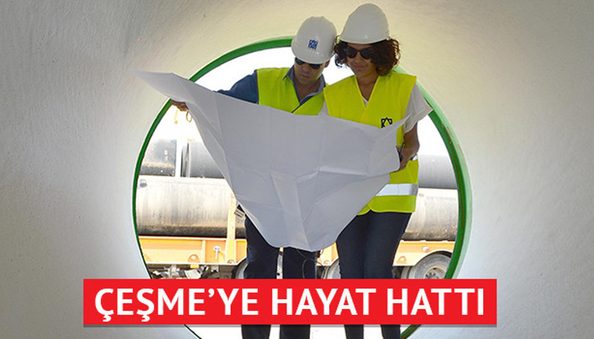 Büyükşehir’den Çeşmeye hayat hattı