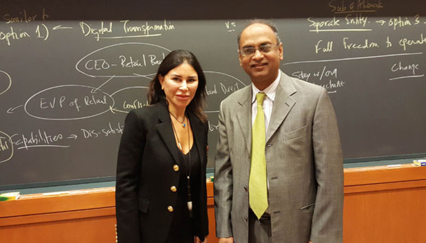 Harvard öğrencilerine Akbank Dijital Bankacılık dersi