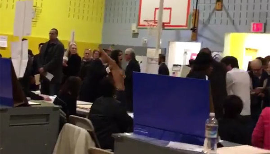 New Yorkta FEMENden protesto