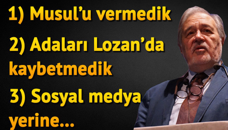 İlber Ortaylı tarih diye bildiğimiz yanlışları anlattı