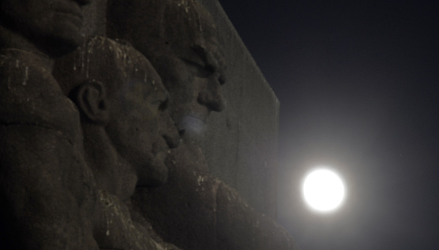 Süper Ay manzarası