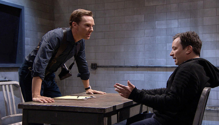 Benedict Cumberbatch ve Jimmy Fallondan eğlenceli kısa film oyunu