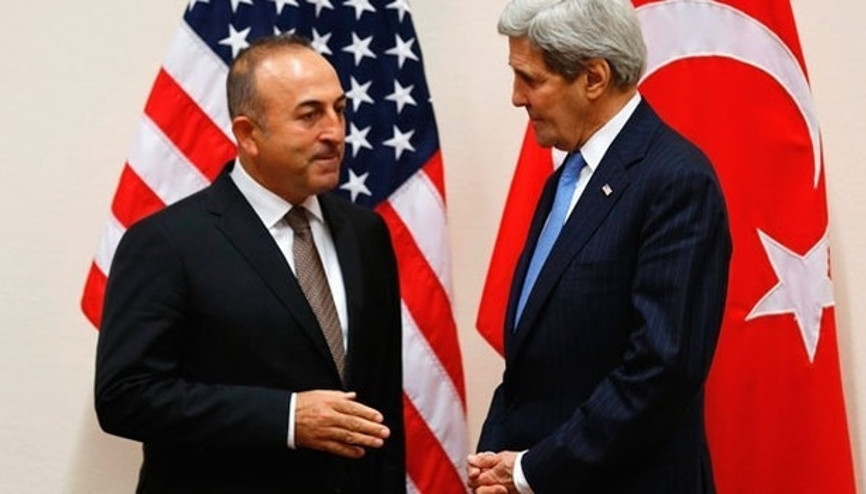 Bakan Çavuşoğlu, Kerry ile görüştü