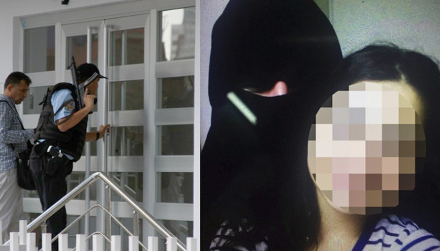 Kenti karıştıran çarşaflı muradına erdi