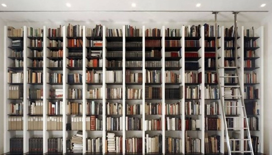 Kitap kurtları için farklı kütüphane modelleri