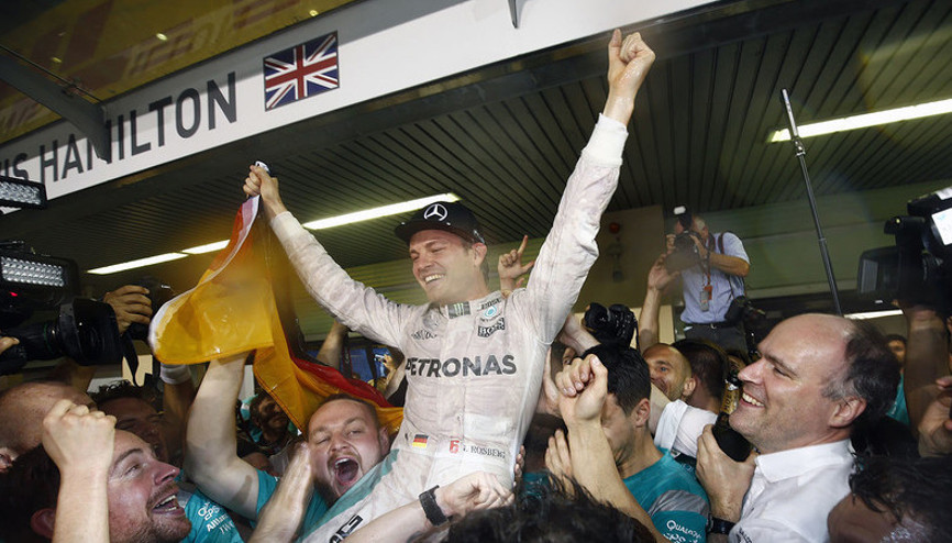 Rosberg, baskı nedeniyle yavaşlamış