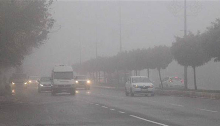 Şanlıurfada sis nedeniyle uçak seferleri iptal edildi