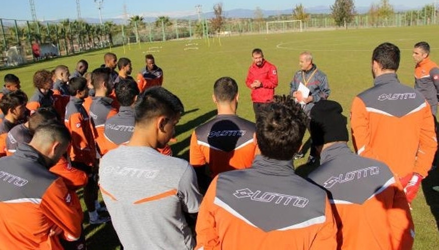 Adanaspor Eyüp Arınla çalıştı