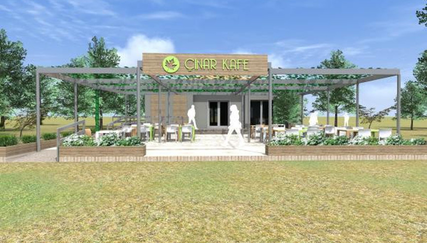 Bornova Büyükpark’a Çınar Kafe