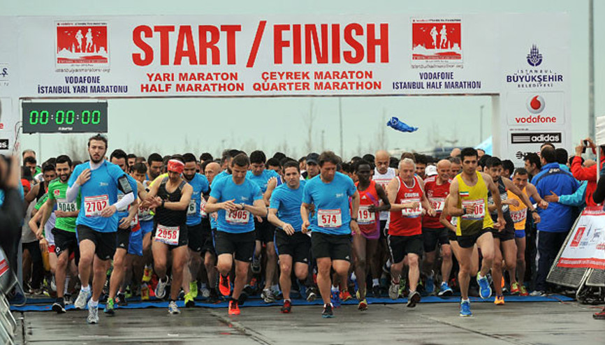 Vodafone İstanbul Yarı Maratonu altın kategoride