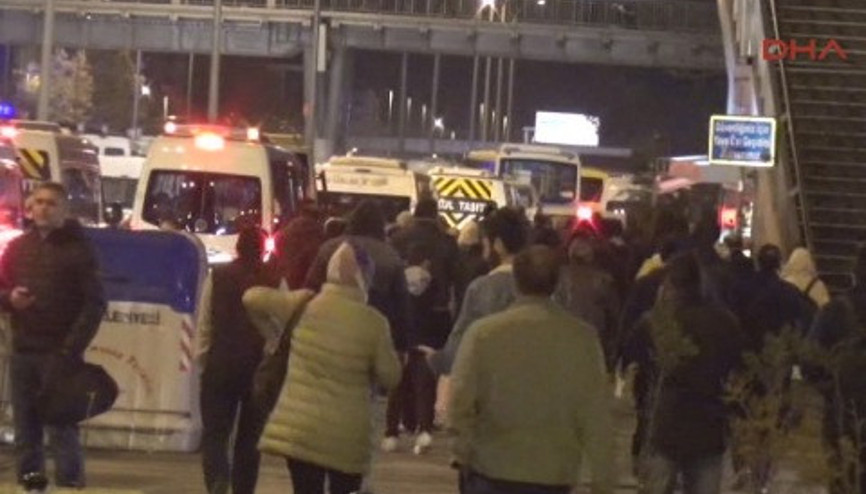 İş yolculuğu karanlıkta başlıyor