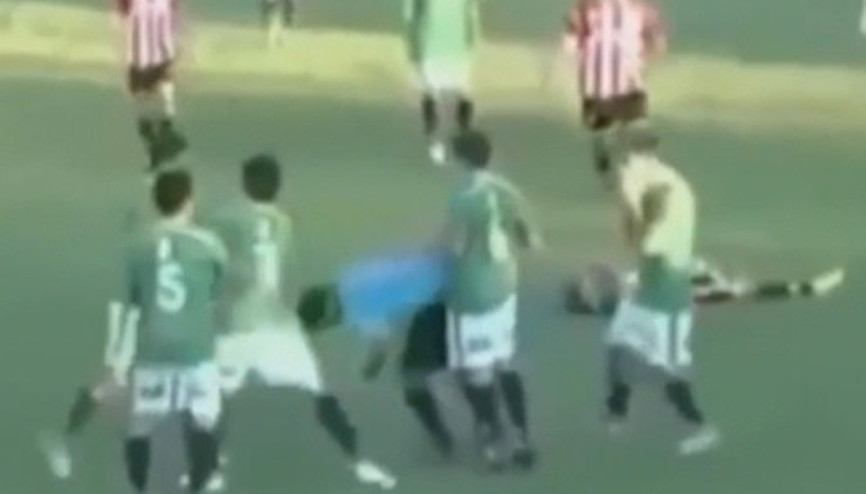 Sahada korkunç ölüm