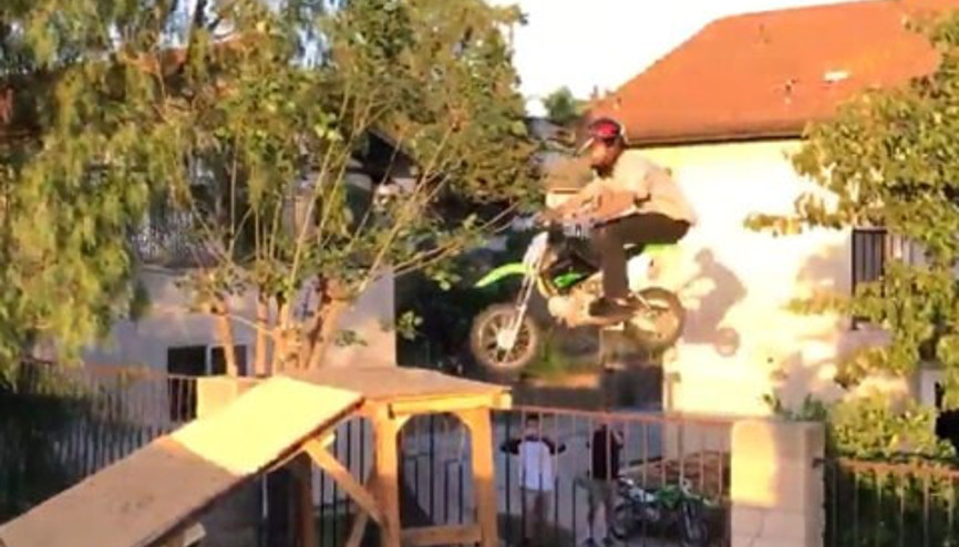 Atlayış yapmak isterken...