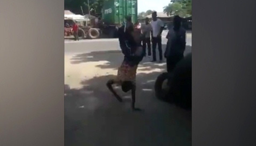 Genç kadından şaşırtan yetenek