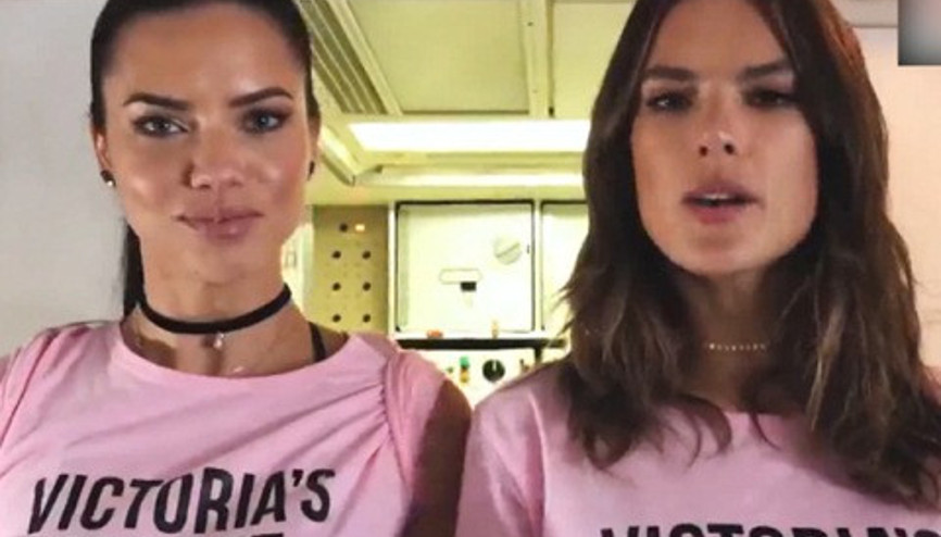 Victorias Secret modelleri hostes oldu