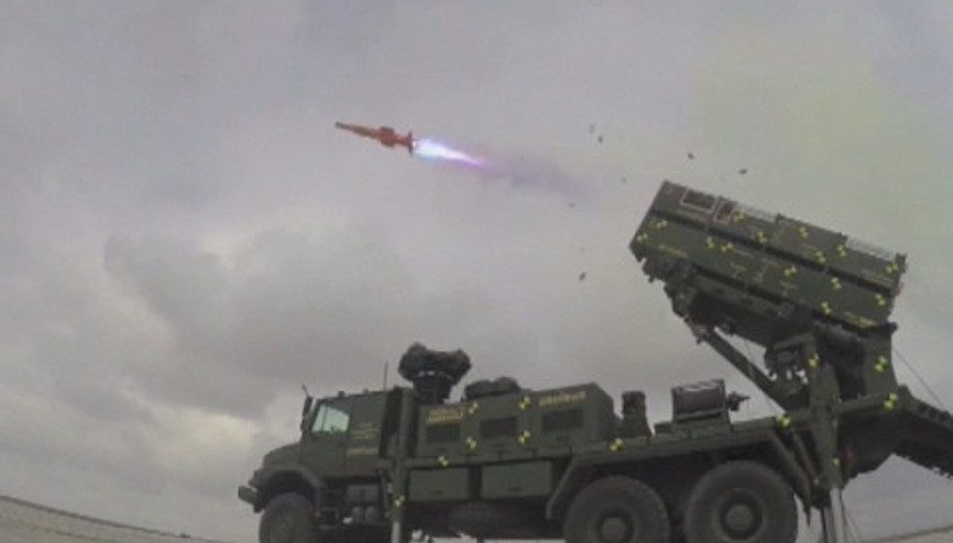 Bakan Fikri Işık, Hava Savunma Füzesi Hisarın test atışına katıldı