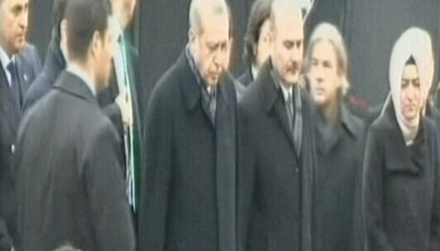 Cumhurbaşkanı Erdoğan saldırının olduğu noktada