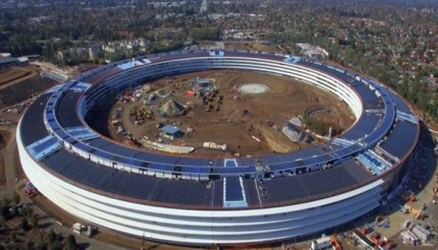 Apple Campus 2 için özel video Apple Campus 2 için özel video