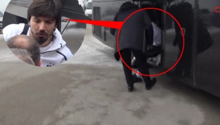 Tolga Zengin otobüsün bagajından çıktı