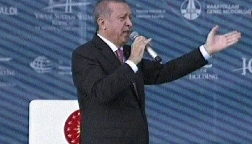 Cumhrubaşkanı, köprü açılışında Kılıçdaroğluna seslendi