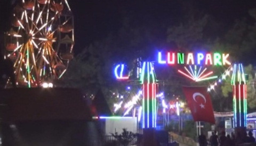 Lunaparkta bulunan asansör yere çakıldı: 11 yaralı