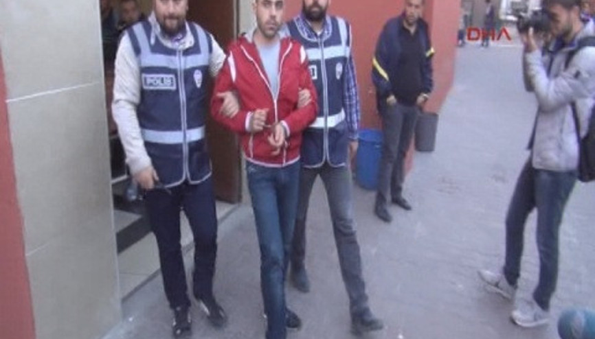 Palalı saldırgan yakalandı