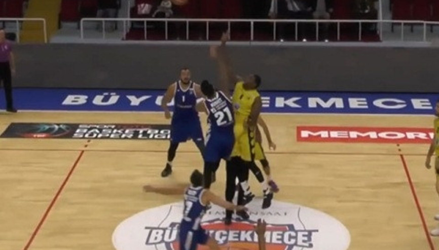 Maçta ilginç anlar yaşandı