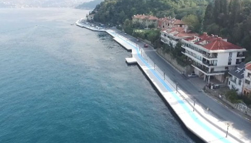 Boğaza yeni yürüyüş yolu