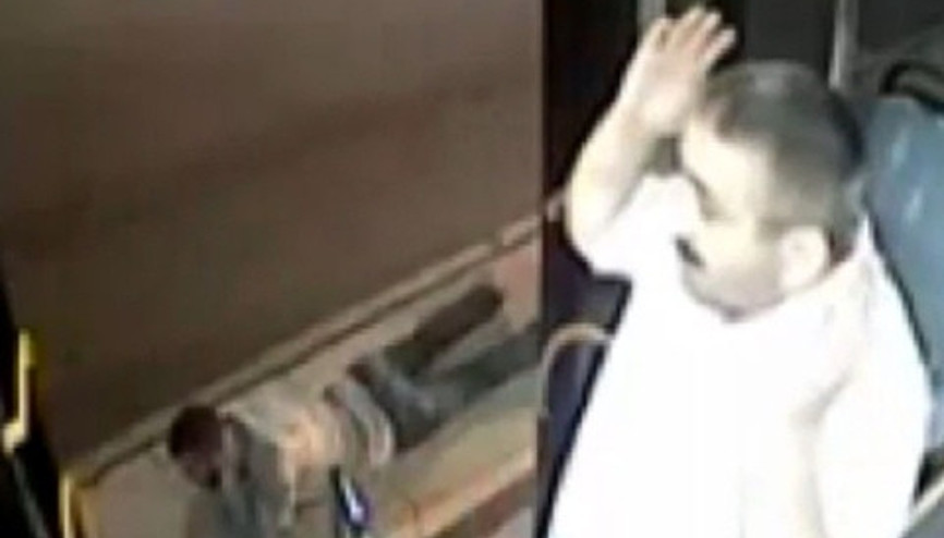 Otobüs şoförünün başına silah dayamışlar