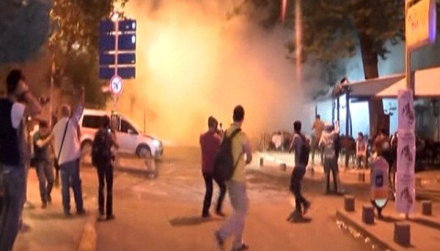 Firuzağada polis müdahalesi