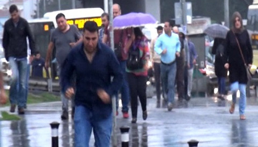 Haziran yağmuru serinlik getirdi