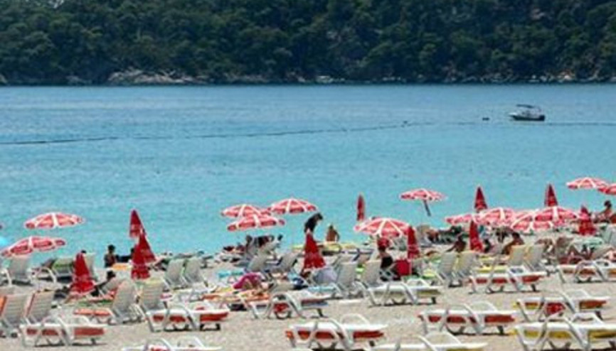 Fethiye’de turizmci bayram tatiline kilitlendi