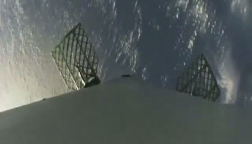 Dünyaya dönüşü böyle görüntülendi