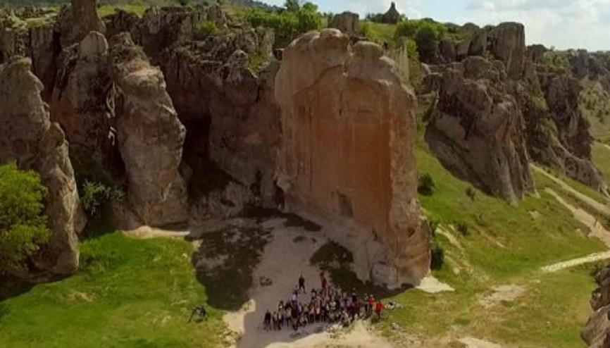 Kral Yolu’ndan bisikletle geçtim