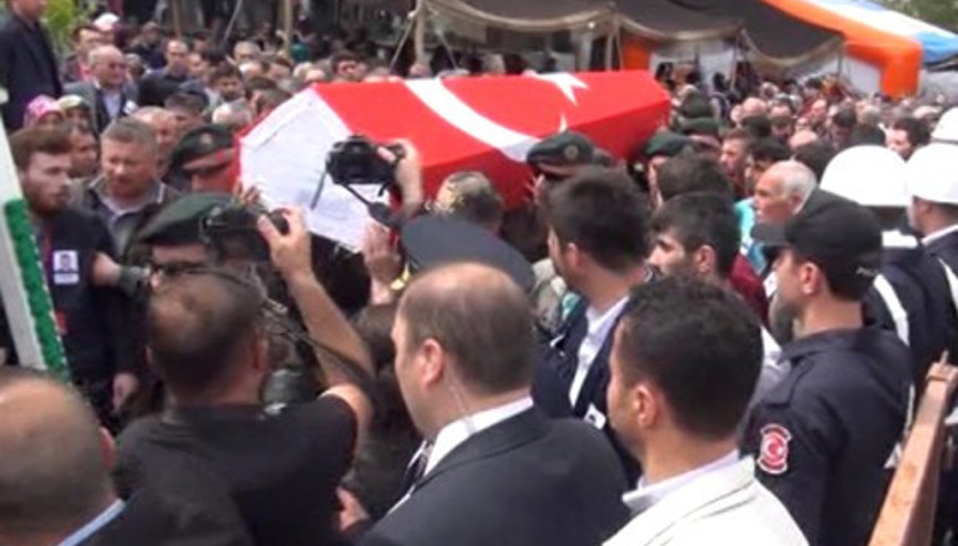 Samsun, şehit Ersan Gürpınarı son yolculuğuna uğurladı