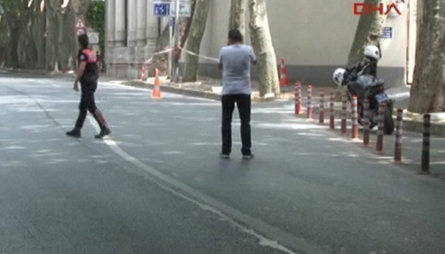 Çırağan Caddesi trafiğe kapatıldı