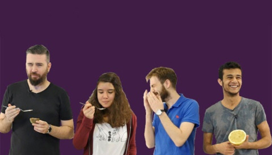 İlk kez tropikal meyveleri denediler - BirDirBir