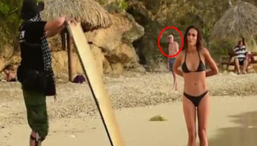 Güzel model aklını başından aldı