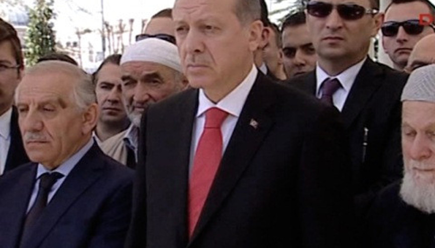 Cumhurbaşkanı Erdoğan işadamı Hüseyin Doğanın cenaze törenine katıldı