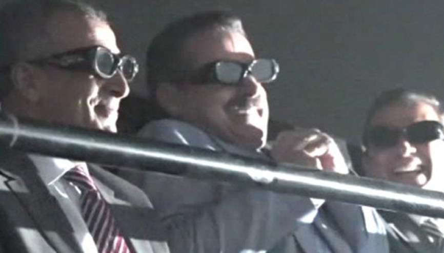 Faruk Çelik, 5 dakikalık 3D filmde zor anlar yaşadı