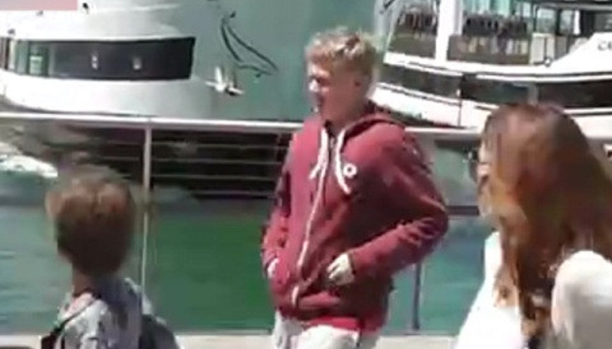 Geminin iskeleye çarpma anı