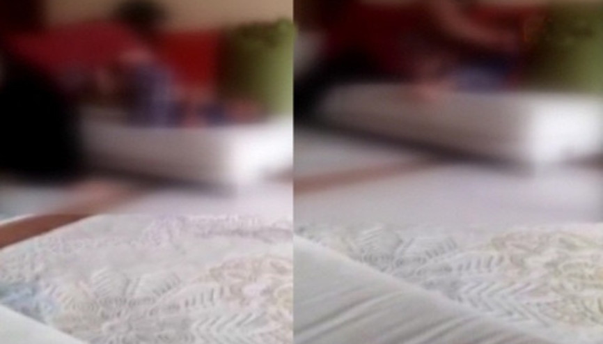 Konyadaki dayakçı annenin görüntüleri ortaya çıktı Konyadaki dayakçı annenin görüntüleri ortaya çıktı