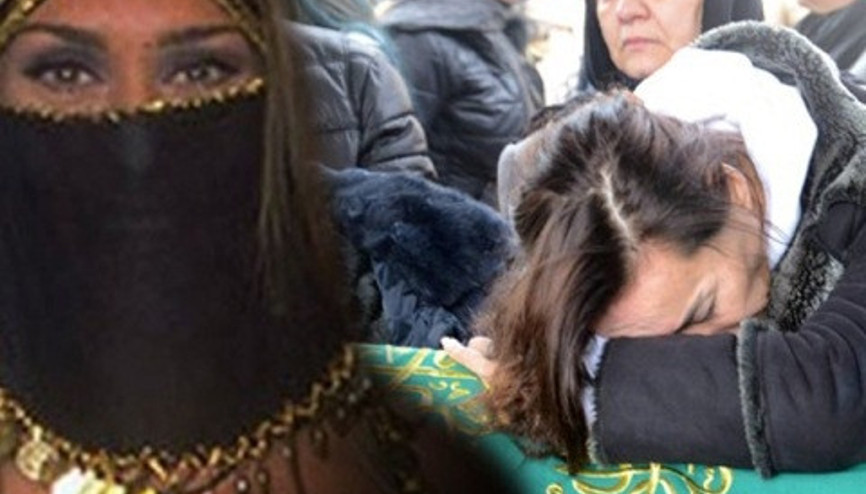 Mezdeke dansçısı Aynur Kanbur son yolculuğuna uğurlandı