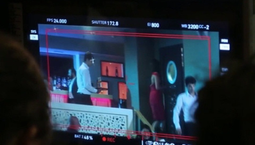 5 Dakkada Değişir Bütün İşler filminin kamera arkası görüntüleri