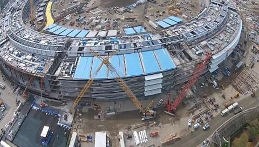 Apple Campus 2nin inşaatı, hız kesmeden devam ediyor